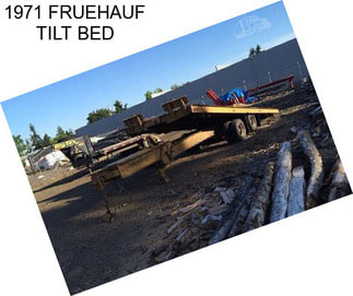 1971 FRUEHAUF TILT BED