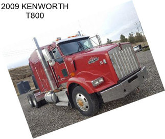 2009 KENWORTH T800