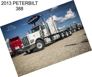 2013 PETERBILT 388