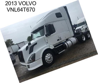 2013 VOLVO VNL64T670