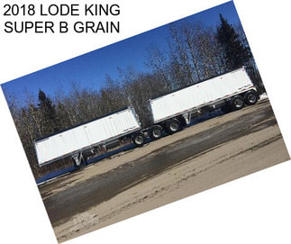 2018 LODE KING SUPER B GRAIN