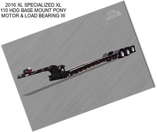 2016 XL SPECIALIZED XL 110 HDG \