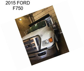 2015 FORD F750