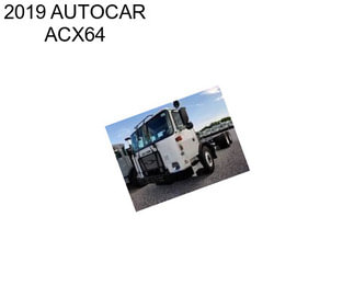 2019 AUTOCAR ACX64
