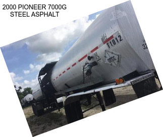 2000 PIONEER 7000G STEEL ASPHALT