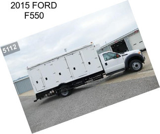 2015 FORD F550