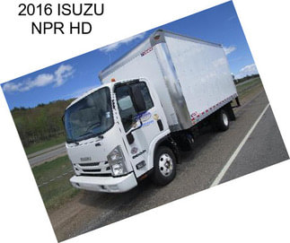 2016 ISUZU NPR HD