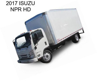 2017 ISUZU NPR HD