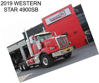 2019 WESTERN STAR 4900SB