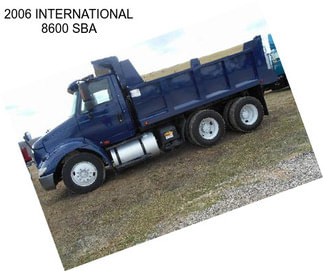 2006 INTERNATIONAL 8600 SBA