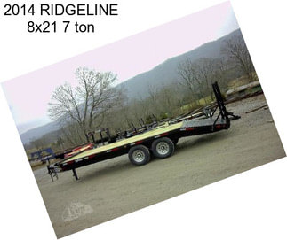 2014 RIDGELINE 8x21 7 ton