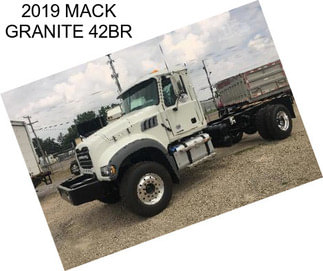 2019 MACK GRANITE 42BR