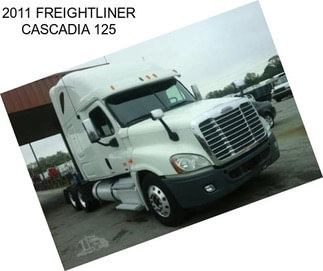 2011 FREIGHTLINER CASCADIA 125