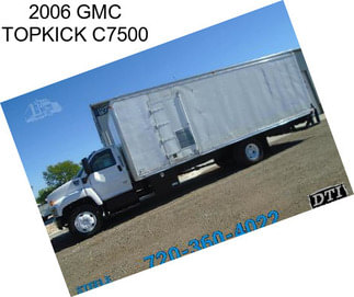 2006 GMC TOPKICK C7500