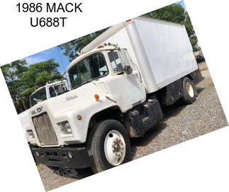 1986 MACK U688T