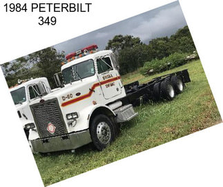 1984 PETERBILT 349