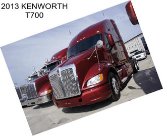 2013 KENWORTH T700