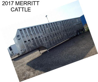 2017 MERRITT CATTLE