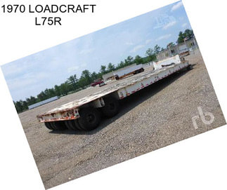 1970 LOADCRAFT L75R