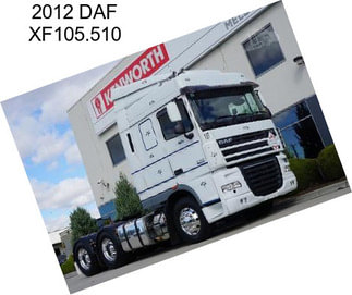 2012 DAF XF105.510