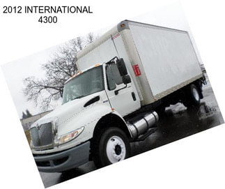 2012 INTERNATIONAL 4300