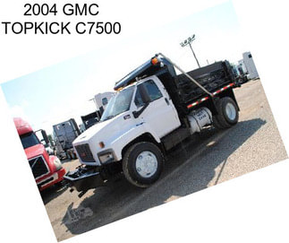 2004 GMC TOPKICK C7500