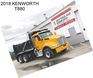 2018 KENWORTH T880