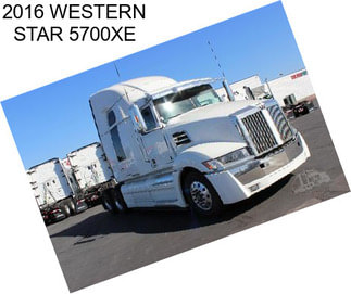 2016 WESTERN STAR 5700XE