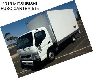 2015 MITSUBISHI FUSO CANTER 515