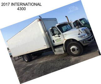 2017 INTERNATIONAL 4300