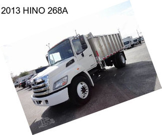 2013 HINO 268A