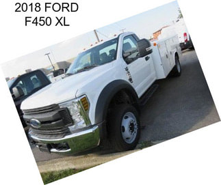 2018 FORD F450 XL