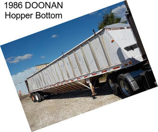 1986 DOONAN Hopper Bottom