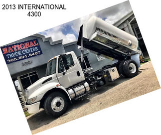 2013 INTERNATIONAL 4300