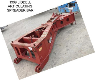 1999 LIDDELL ARTICULATING SPREADER BAR