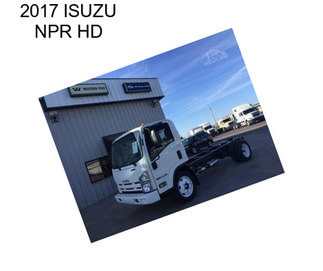 2017 ISUZU NPR HD