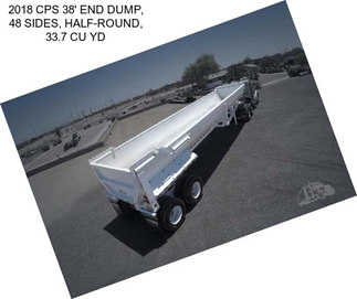 2018 CPS 38\' END DUMP, 48\