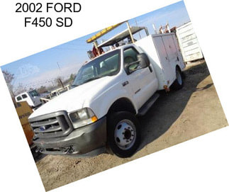 2002 FORD F450 SD