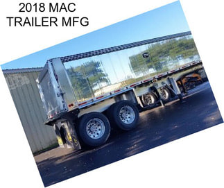 2018 MAC TRAILER MFG