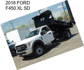 2018 FORD F450 XL SD