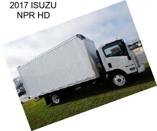 2017 ISUZU NPR HD