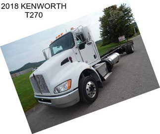 2018 KENWORTH T270