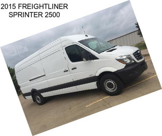 2015 FREIGHTLINER SPRINTER 2500