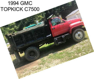 1994 GMC TOPKICK C7500