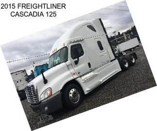 2015 FREIGHTLINER CASCADIA 125