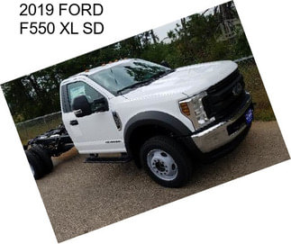 2019 FORD F550 XL SD