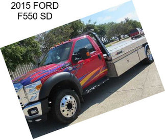 2015 FORD F550 SD