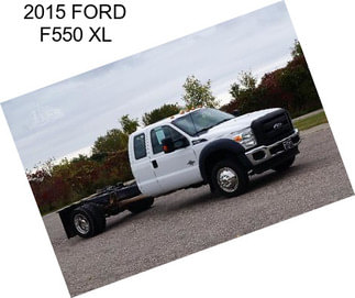 2015 FORD F550 XL