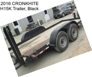 2016 CRONKHITE H15K Trailer, Black