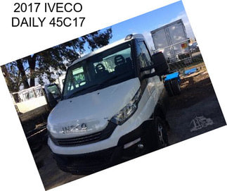 2017 IVECO DAILY 45C17